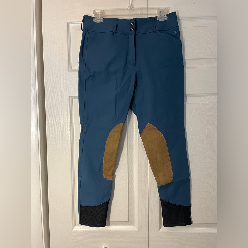 RJ Classics Anna Mid Rise Equestrian Horseback Riding Breeches Women's Size 30